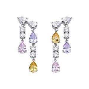 Gorgeous Swarovski elements earrings #414